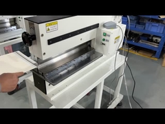 آلومینیوم V Cut PCB Separator حداکثر طول برش قابل تنظیم حداقل سرعت 0-400mm/S