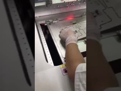 ایستاده تنها پایین برش PCB depaneling روتر ماشین