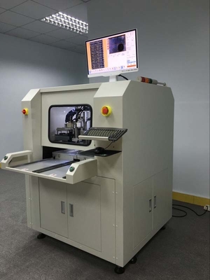 دو جدول PCB CNC روتر ماشین 100mm/S Manul بارگذاری و تخلیه