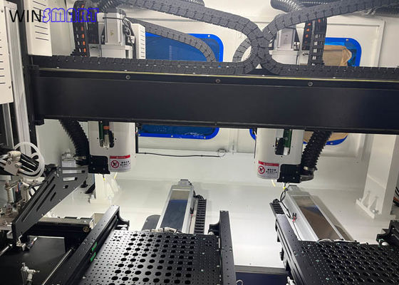 خرید حداکثر 100،000 دور در دقیقه سرعت بالا دو جدول در خط PCB روتر ماشین دقت ± 0.05mm online manufacture