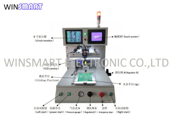 دستگاه پیوند حرارتی 110 ولت ، تجهیزات لحیم کاری نوار گرم FFC به PCB