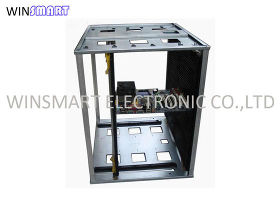 Storage Industrial SMT Magazine Rack PCB Handling Gear قابل تنظیم است