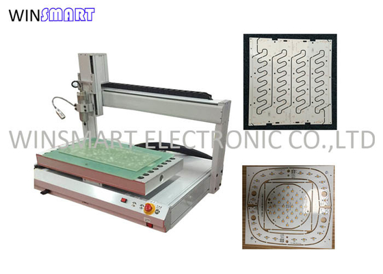 قیمت خوب دستگاه روتر جدا کردن پانل PCB موتور اسپیندل رومیزی 400x400mm آنلاین