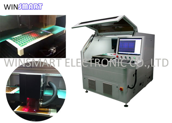 ماشین خودکار PCB Depaneling بدون تماس 15W UV لیزر برش مدار