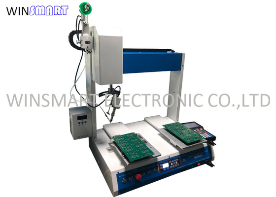 کنترل PLC حرارتی 0.6-1.6mm Solder Wire Robot Soldering Machine