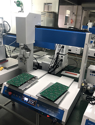 قیمت خوب دو جدول 250x300mm خودکار دستگاه جوش PCB 0.5S در هر نقطه آنلاین