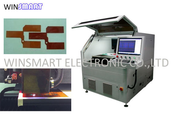 FPC لیزر PCB Depaneling دستگاه CO2 با سیستم برش دقیق