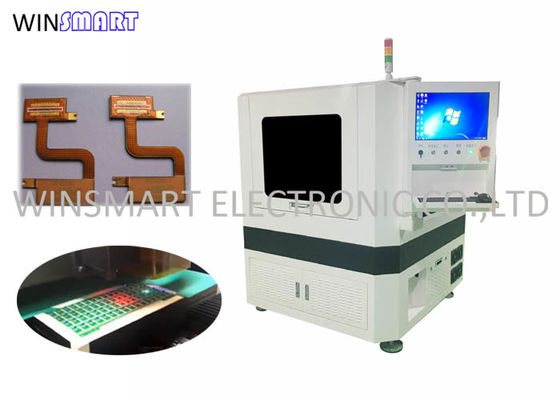 2μM دقت موقعیت 400x400mm CCD سیستم برش لیزری PCB بصری