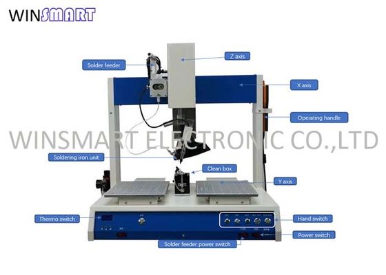 قیمت خوب دستگاه لحیم کاری خودکار SMD چند محوره 90 کیلوگرمی برای سیمهای لحیم کاری 0.6 میلی متر آنلاین