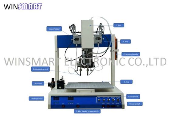 قیمت خوب دستگاه لحیم کاری رباتیک دو سر استپر موتور آنلاین
