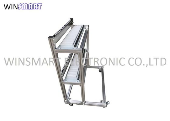 قیمت خوب واگن برقی ذخیره سازی تغذیه کننده فولاد ضد زنگ SAMSUNG SM 2 لایه 4 چرخ آنلاین