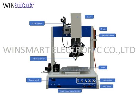 قیمت خوب دستگاه جوش لحیم کاری PCB 3 محور اتوماتیک 110 ولت آنلاین