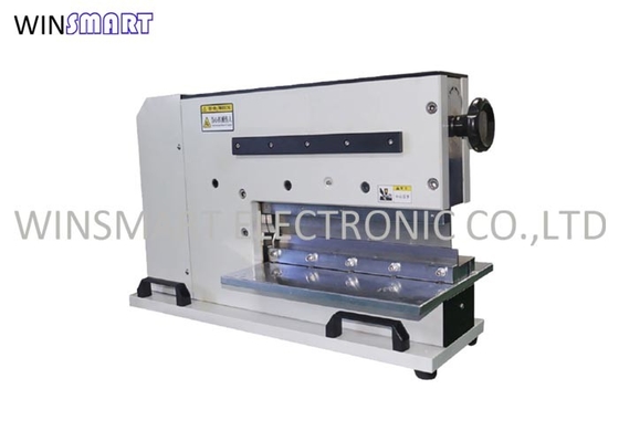 قیمت خوب دستگاه برش PCB V گیوتین تیغه خطی 400 میلی متر آنلاین