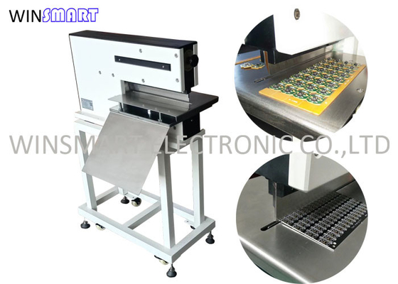 2 تیغه خطی PCB V Cut Machine Cutter PCB به قطعات حداکثر 70 میلی متری اجازه می دهد