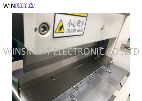 پنوماتیک نوع پنوماتیک دستگاه برش مدار چاپی آلومینیومی V Cut Groove PCB Depanelizer