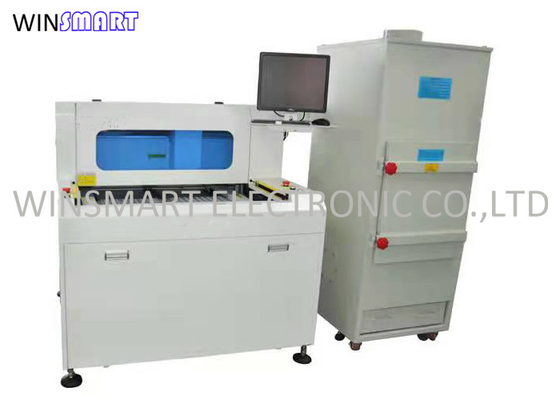 میز دوتایی با سرعت بالا چهار محوره برش فرز روتر PCB بصری 350x400mm